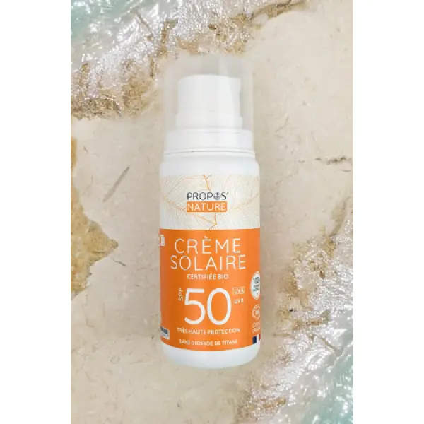Crème Solaire Hélios BIO Haute protection SPF 50+